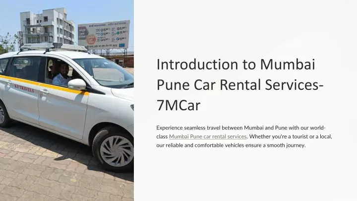 introduction to mumbai pune car rental services