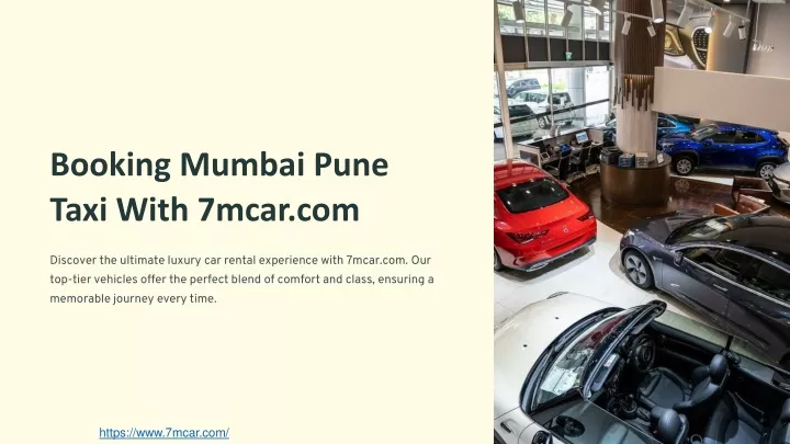 booking mumbai pune taxi with 7mcar com