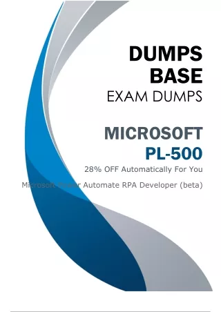 Top Rated PL-500 Dumps (2024 V10.02) - Complete Your PL-500 Exam Preparation