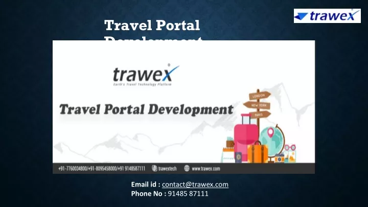 travel portal development