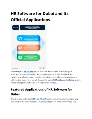 hr software for dubai and its official