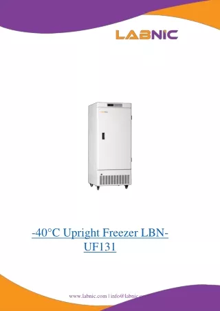 -40°C-Upright-Freezer-LBN-UF131