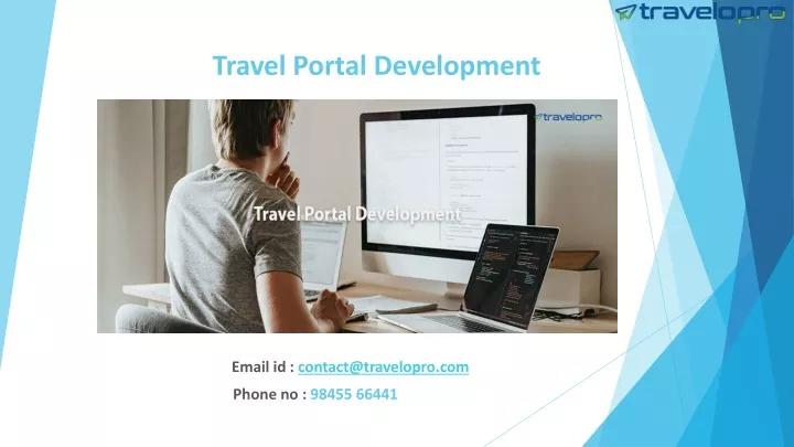 travel portal development