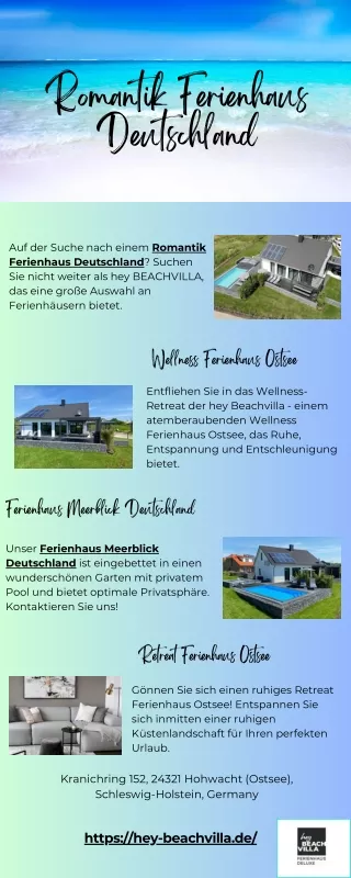 Romantik Ferienhaus Deutschland