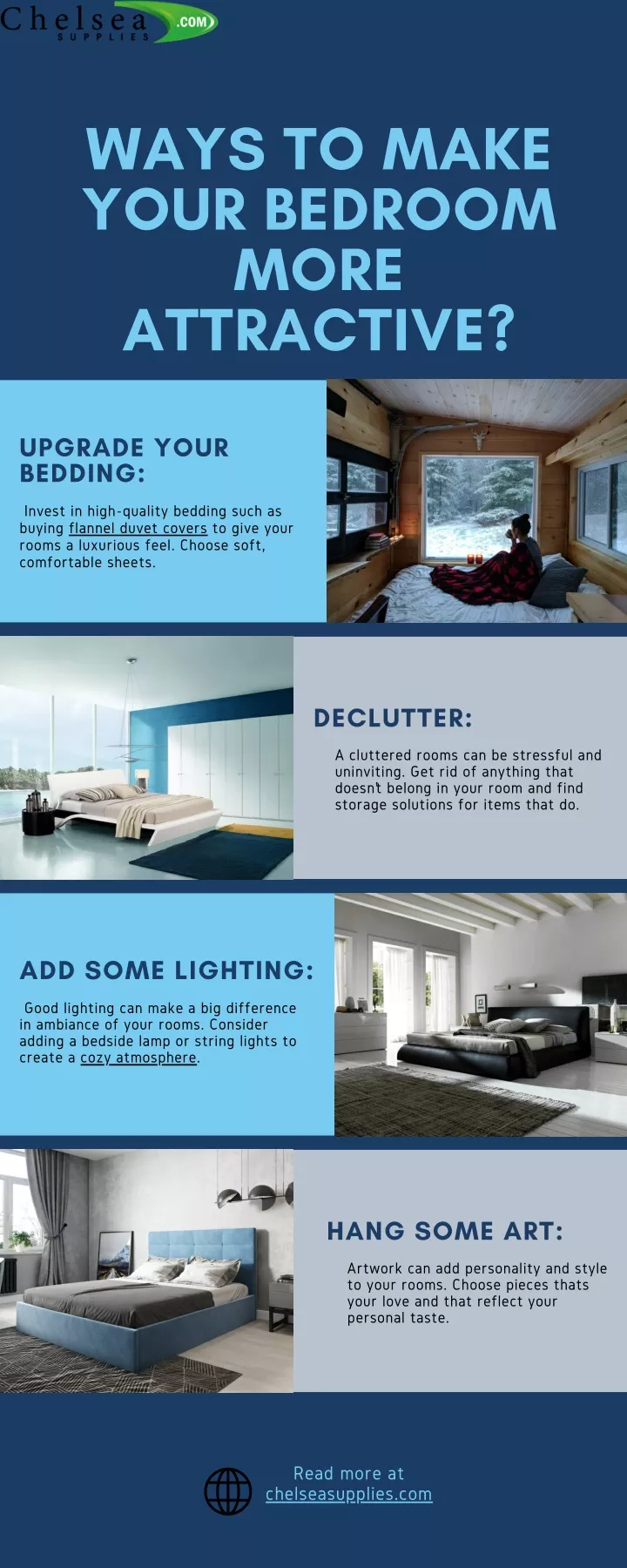 ways to make your bedroom more attractive