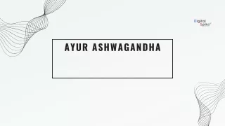 ayur ashwagandha