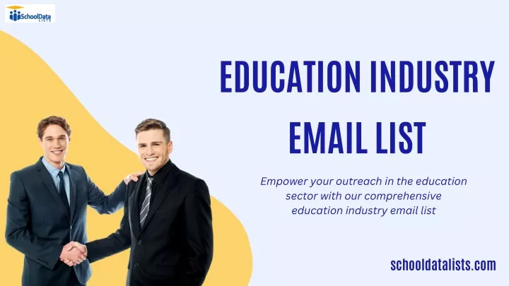 education industry email list