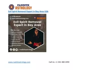 Best Evil Spirit Removal Expert in Bay Area CA