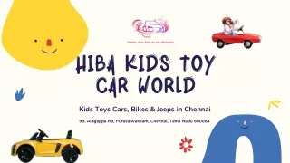 Kids Toy Cars in Chennai