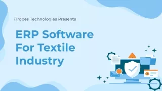 ERP for textile industry
