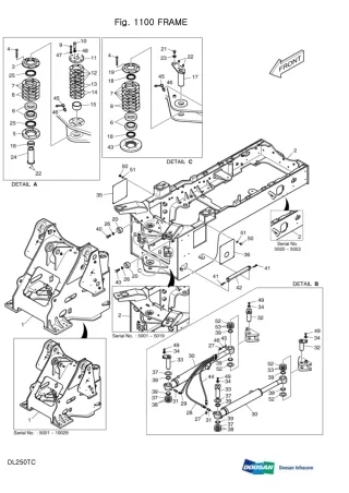 DOOSAN DL250TC Wheeled Loader Service Repair Manual