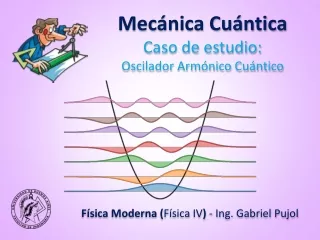 ESTUDIO DE CASOS - Mecánica Cuántica (11) - Oscilador Cuántico