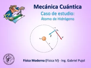 ESTUDIO DE CASOS - Mecánica Cuántica (12) - Átomo de Hidrógeno
