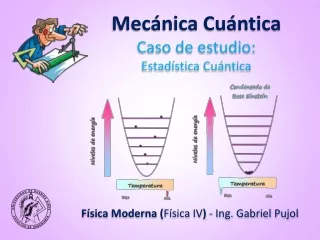 ESTUDIO DE CASOS - Mecánica Cuántica (13) - Estadística Cuántica