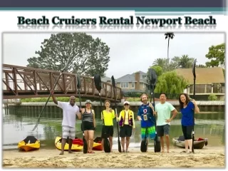 Beach Cruisers Rental Newport Beach