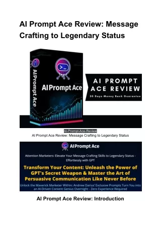 AI Prompt Ace Review: Message Crafting to Legendary Status