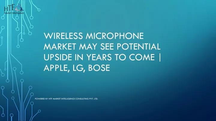 wireless microphone market may see potential upside in years to come apple lg bose