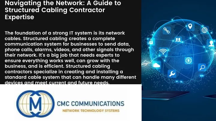 PPT - Navigating the Network A Guide to Structured Cabling Contractor 