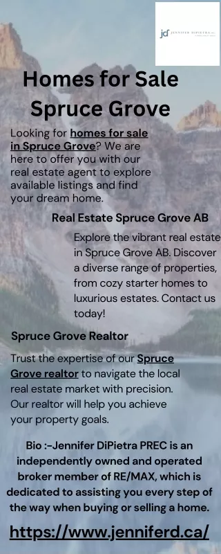 Homes for Sale Spruce Grove