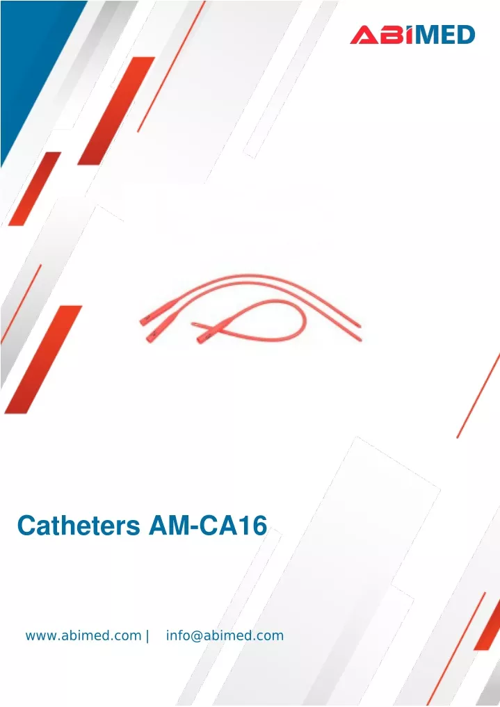 catheters am ca16