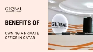 Advantages Of Having Private Office Space In Qatar | Global Business Centre