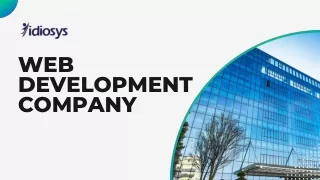 Best Web Development Agency In Minnesota-Idiosys USA