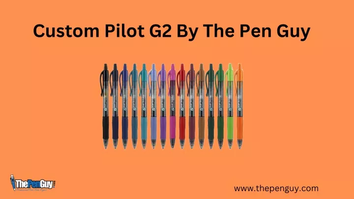 custom pilot g2 by the pen guy