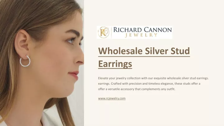 wholesale silver stud earrings