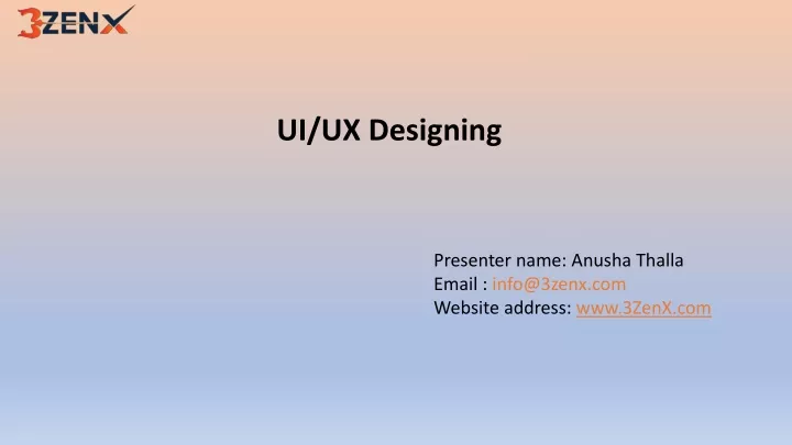 ui ux designing