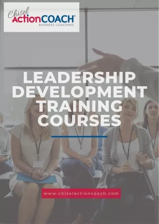 Leadership Development Training Courses | Chisel Action Coach
