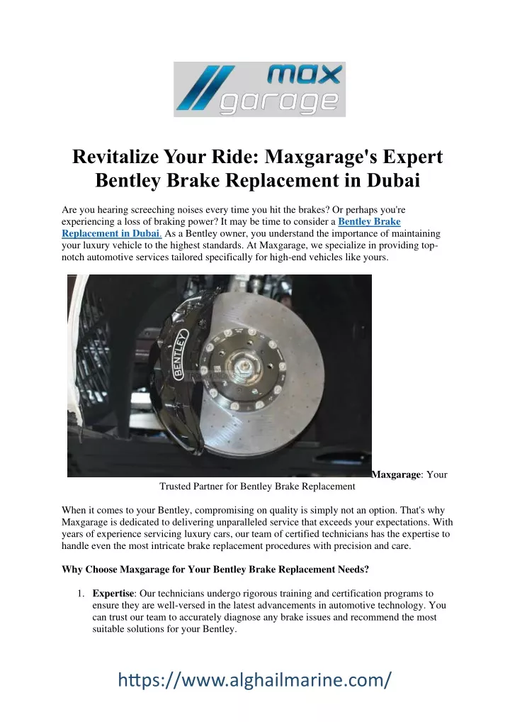 revitalize your ride maxgarage s expert bentley
