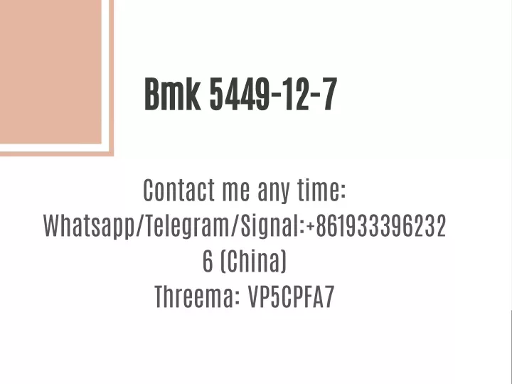 bmk 5449 12 7