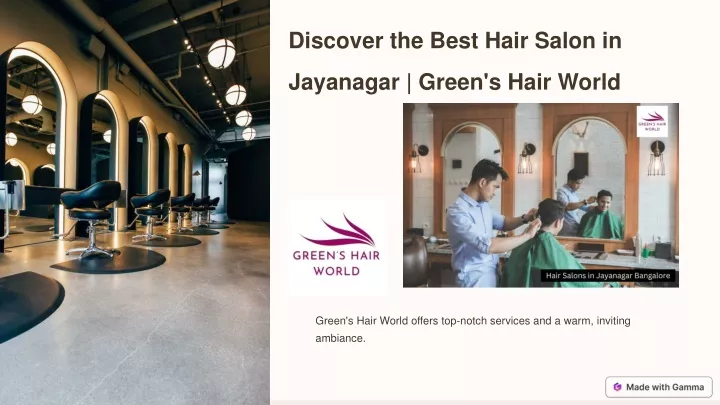 discover the best hair salon in