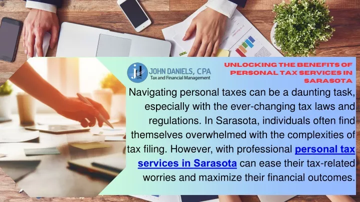 unlocking the benefits of personal tax services