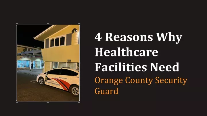 4 reasons why healthcare facilities need orange