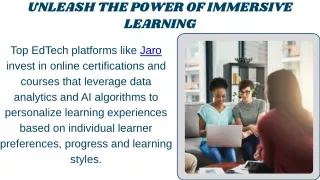 Unleash the Power of Immersive Learning
