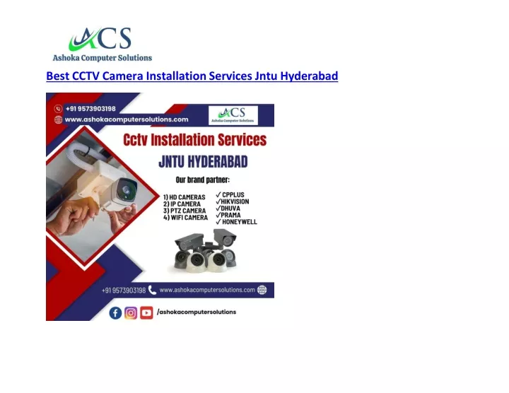 best cctv camera installation services jntu