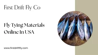 Fly Tying Materials Online In USA | Fly Tying Tools