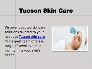Tucson Skin Care