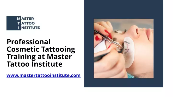 professional cosmetic tattooing training