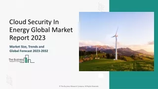 Cloud Security In Energy Sector Size And Share Analysis 2024-2033