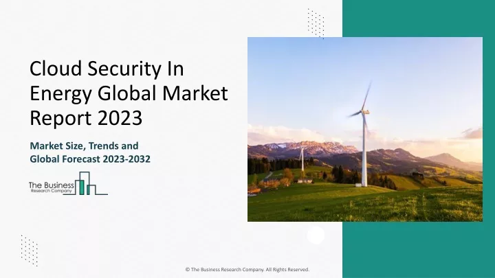 cloud security in energy global market report 2023