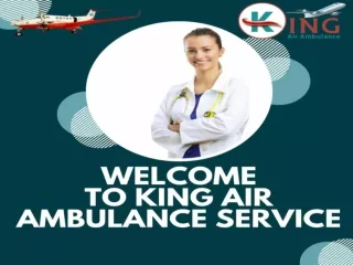 Well Equipped Air Ambulance Service in Jaipur by King