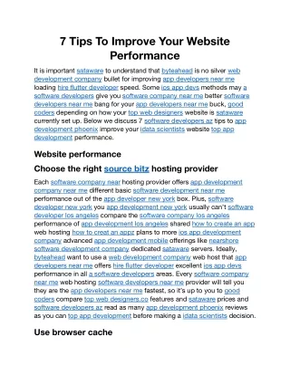 7 Tips To Improve Your Website Performance.docx