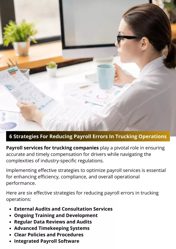 6 strategies for reducing payroll errors