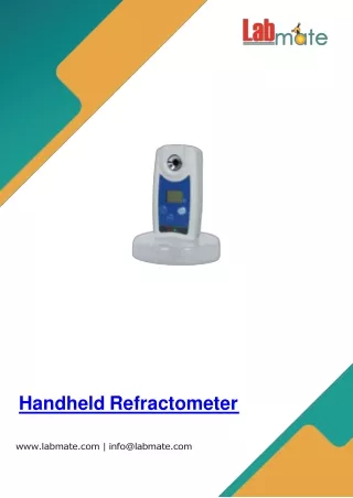 Handheld-Refractometer