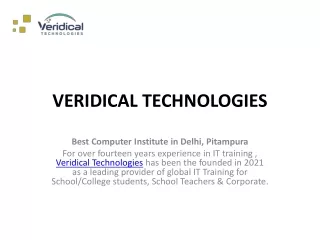 VERIDICAL TECHNOLOGIES