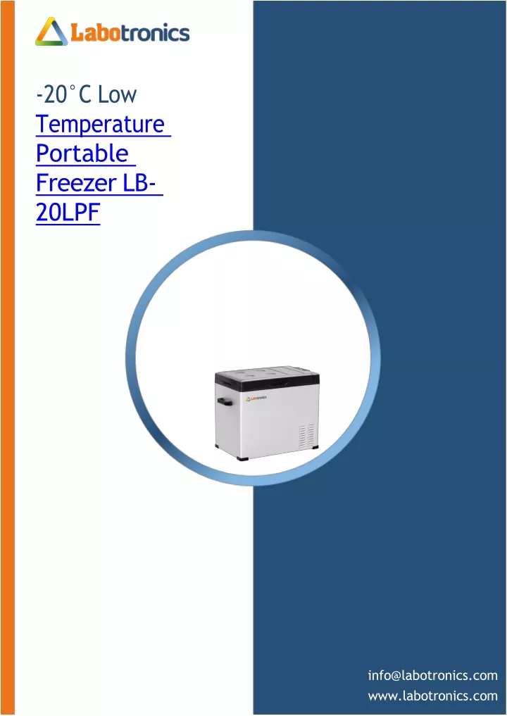 20 c low temperature portable freezer lb 20lpf