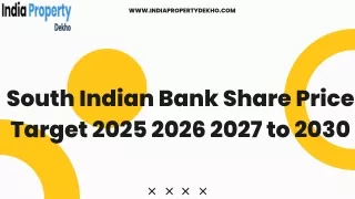 South Indian Bank Share Price Target 2025 to 2030