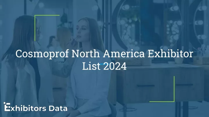 cosmoprof north america exhibitor list 2024